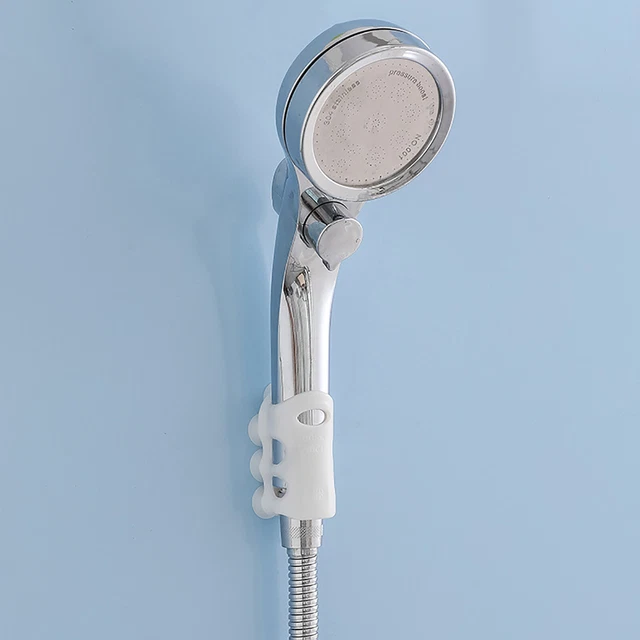 Cabezal de ducha de baño Soporte móvil Potente asiento de succión Chuck ventosa 5