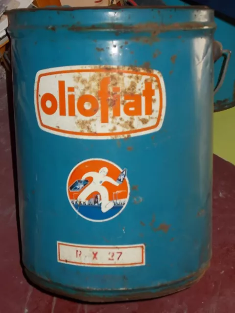 latta olio motore fiat anni 60