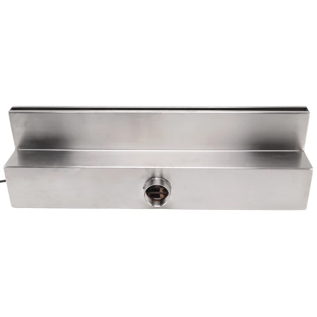 Cascata Sfioratore In Acciaio Inox Per Piscina - Filettatura G1/2, 19 Cm | Fontana Da Giardino Con Effetto Cascata - Foto 10