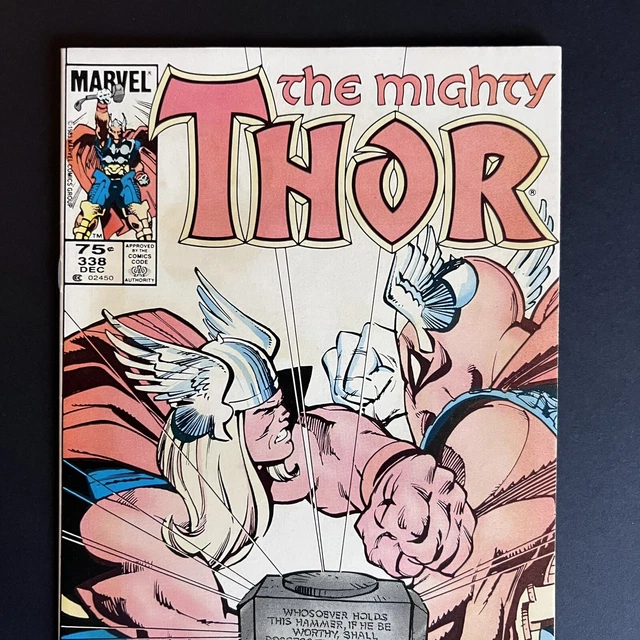 Mighty Thor 338 - 2nd Beta Ray Bill - Canadian Newsstand Price Variant 2