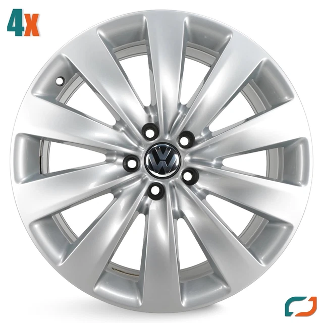 4x Original VW Phaeton Alufelgen Felgen 19 Zoll 8,5x19 5x112 3D0601025AP