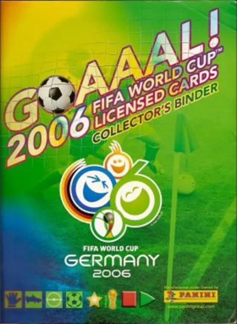 CARTE FOOT PANINI - GOAAAL - FIFA WORLD CUP - GERMANY 2006 - a choisir