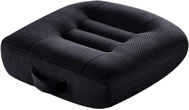 Adult Booster Seat for Car, 19"×18", Thick Car Booster Seat for Short Drivers, B