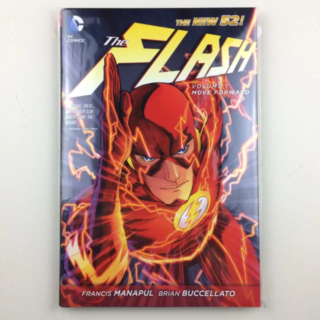 The Flash Vol. #1, Move Forward, New 52, Hardcover HC, Brand New, Unread