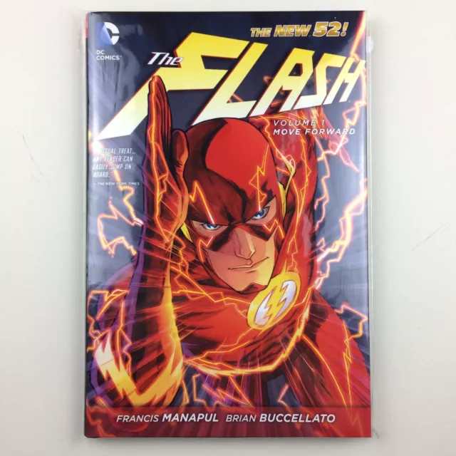 The Flash Vol. #1, Move Forward, New 52, Hardcover HC, Brand New, Unread