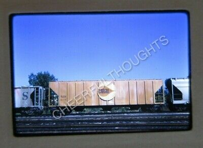Original '68 Kodachrome Slide TLDX 6104 Cargill Covered Hopper Car     27N17