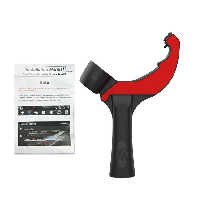 TABLE TENNIS PADDLE Grip Handle Parts For Oculus Quest 2 VR Touch