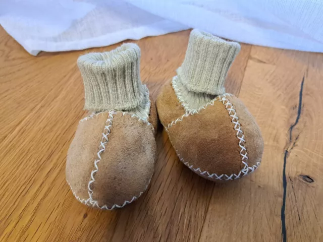 Lammfellschuhe Babyschuhe Krabbelschuhe Kleinkinder Pantoffeln