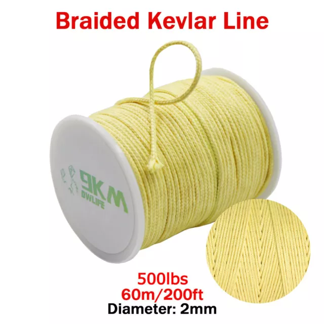 Braided Kevlar Fishing Line Survival Tactical Cord Model Rocket Made with Kevlar