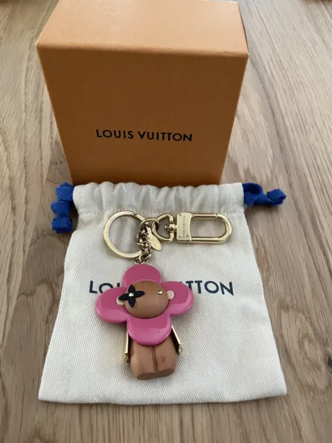 LOUIS VUITTON Bijoux Sack Knife Flower Bag Charm Key Ring M66143