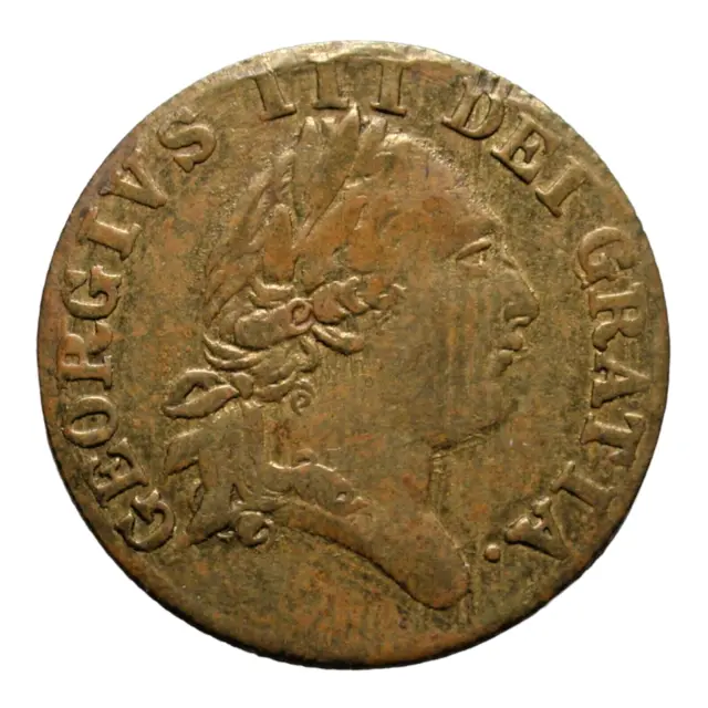 Great Britain King George III 1768 Token #8