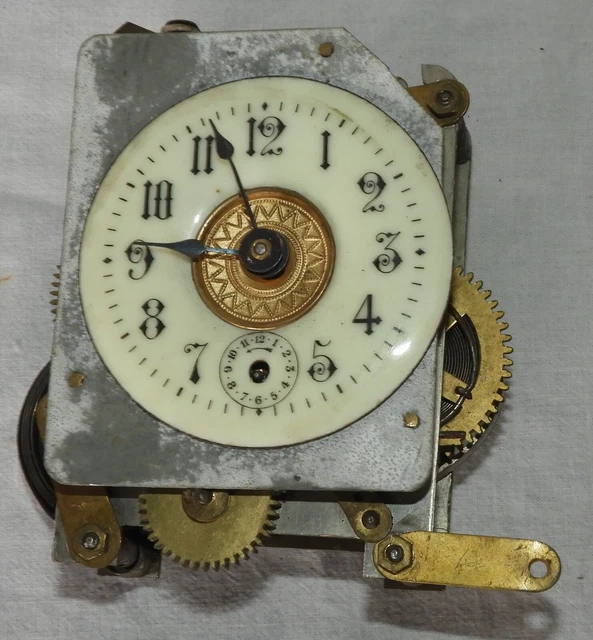 MÉCANISME DE PENDULE ancienne, Collection Horlogerie XIXème