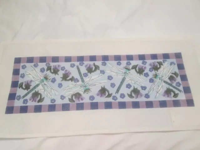 Dragonflies-Melissa Shirley-Handpainted Needlepoint Canvas
