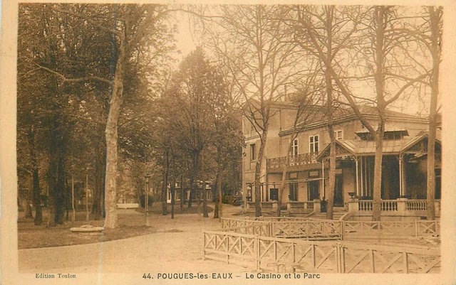 POUGUES LES EAUX le parc et casino