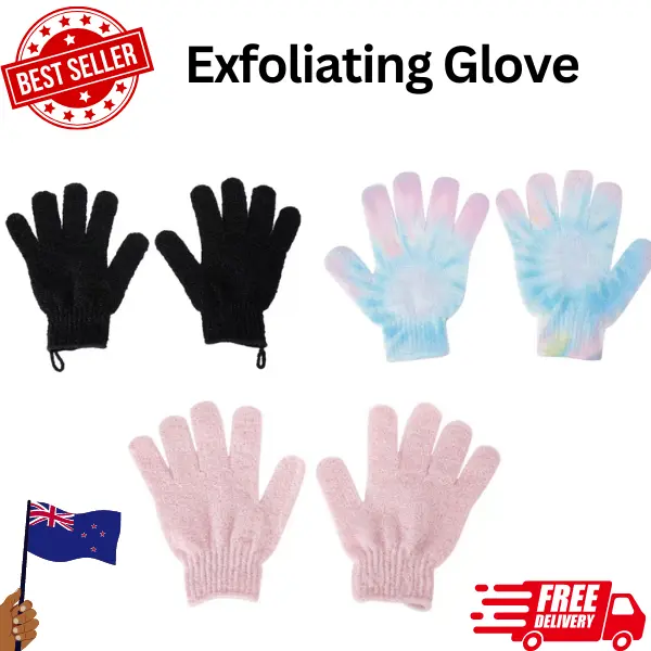 Exfoliating Glove Bath Shower Towel Mitt Hammam Scrub Remove Dead Skin-Mitten AU