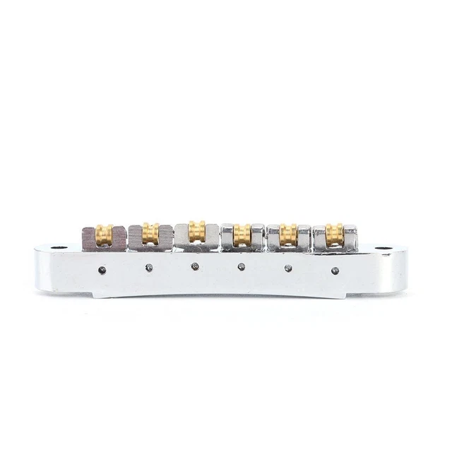 Tune-O-Matic LP EPI Electric Guitar Bridge Roller Saddle Accessory (Silver) *Z