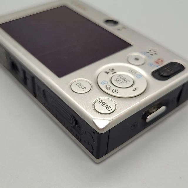 Canon PowerShot SD1000 IXUS 70 7,1 megapixel fotocamera digitale compatta argento testato 20