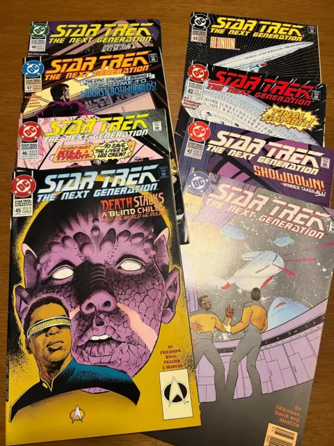 Star Trek Next Generation DC Comics #41 thru #48
