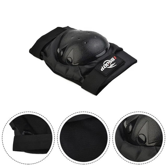 2 paia corpi bretelle protezione cambio nero ABS set per moto equitazione