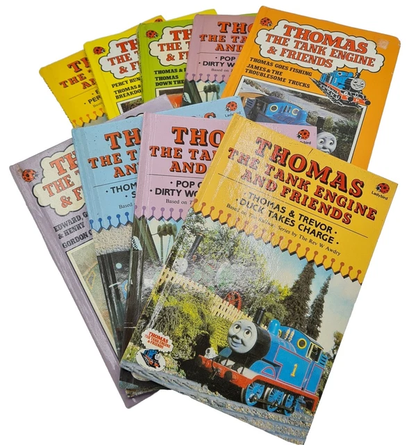 6 VINTAGE LADYBIRD Books Thomas The Tank Engine & Friends Series VGC £5 ...