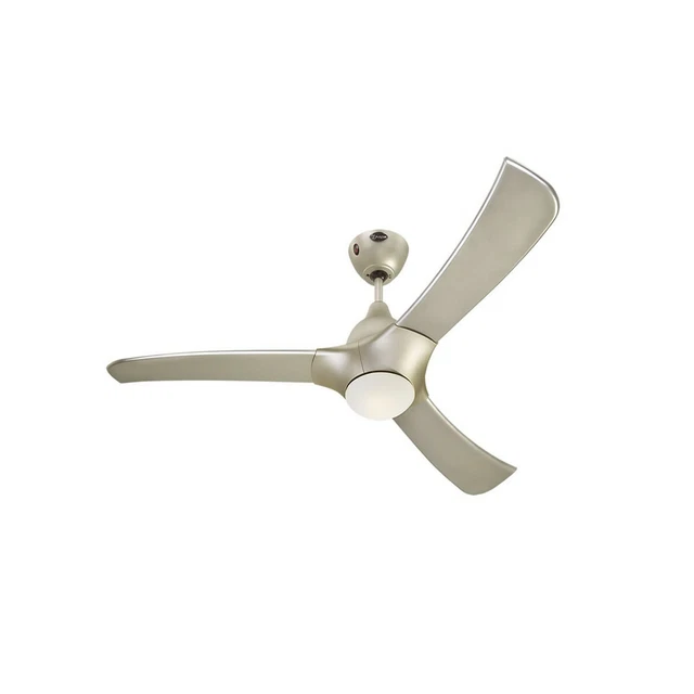Ct 11132 B - Ventilateur De Plafond Avec Lampe, 4 Pales Réversibles