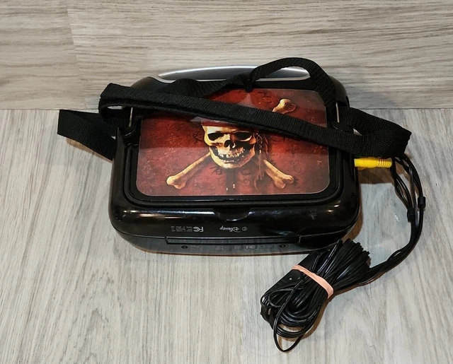 DISNEY DUAL SCREEN Mobile DVD Player 7" LCD Widescreen Display