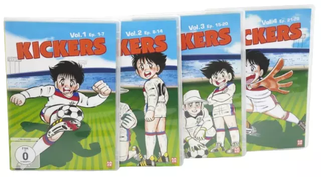 Kickers DVD Set Gesamtausgabe Fußball Comic Serie 1986 Gregor Mario 650 min.