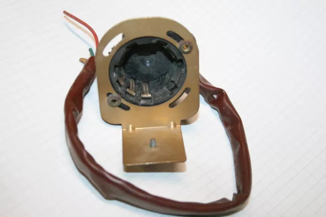 Röhrensockel für EM4 mit Winkel und Kabel - Topfsockel 8-polig              *RF*