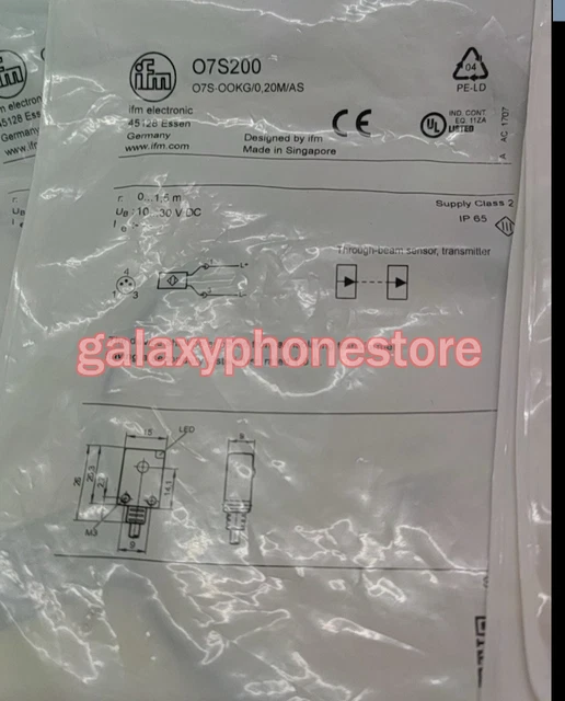 1PC NEW FOR IFM proximity switch Direct fire sensor O7E201