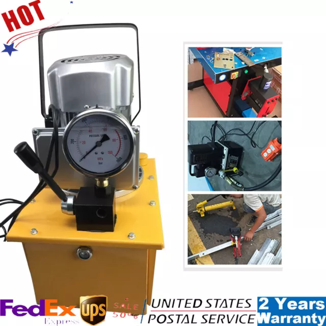 Electric Driven Hydraulic Pump (Single Acting Manual Valve) 750W/110V