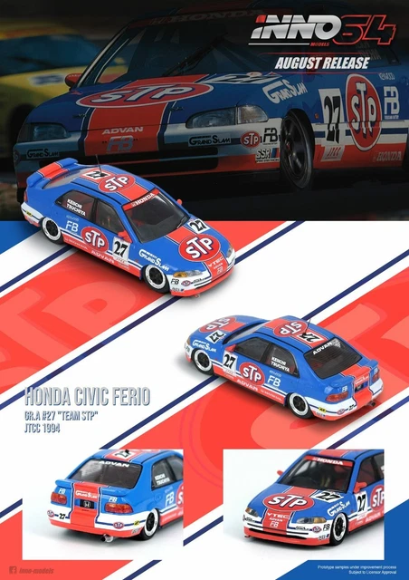 1994 INNO64 Honda Civic Ferio EG9 Group A #27 Team STP JTCC (NP43)