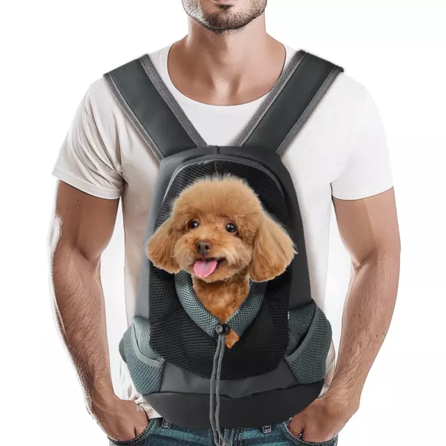 Pet Dog Carrier Puppy Travel Backpack Front Travel Portable Mesh Shoulder Bag