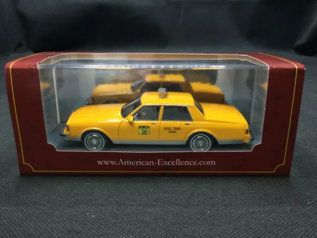 American Excellence Chevrolet Caprice Taxi 1:43 Scale Die-Cast Model [Neo] NIB