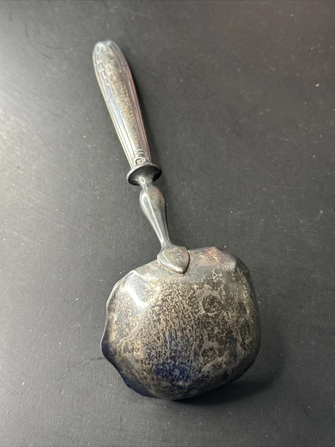 ANCIEN ASSIETTE SOUCOUPE A Bouillie Bapteme Christofle Metal Argenter