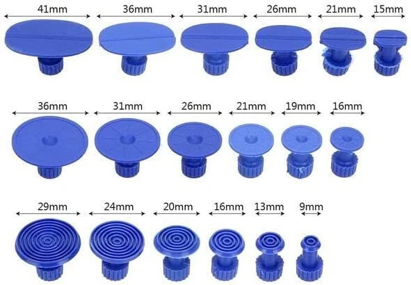 Ricambio Linguette per Tirabolli Tira Bolle auto Carrozzeria, 18pz Linguette