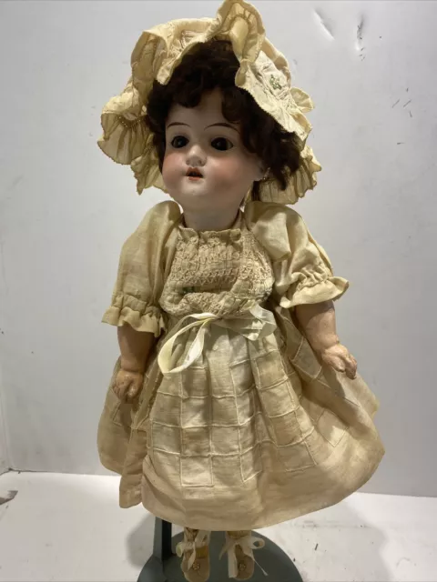 Antique Armand Marseille Germany A & M Bisque Head 390 A20XM 15” Doll Sleep Eye