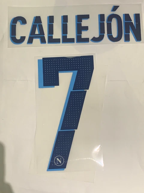 Kit Nom + Numéro SSC Napoli Sepe 22 – Domicile Or – Saison 16/17 – Officiel