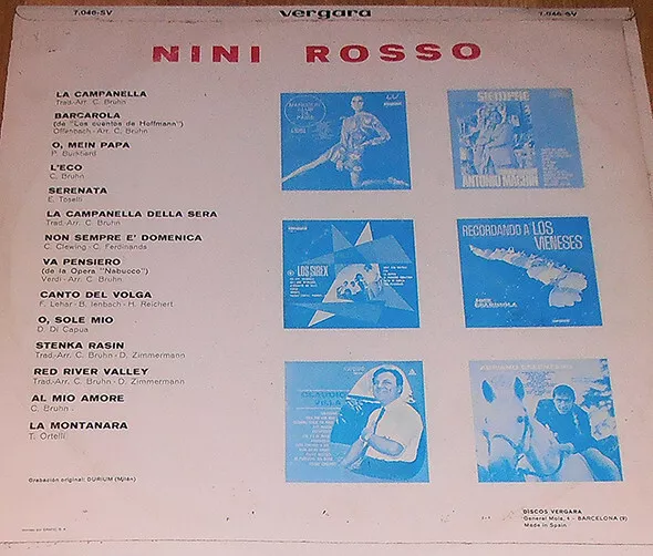 Nini Rosso - Nini Rosso (LP) 2
