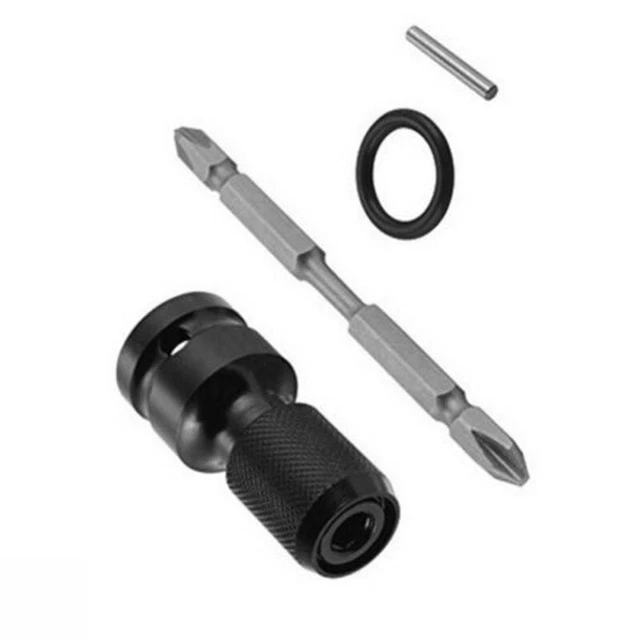 Regno Unito, 4 pz/set adattatore chiave a percussione aria kit adattatore presa albero esagonale