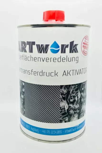 Wassertransferdruck Aktivator  1 Liter WTD Hydrographics Activator ARTwork