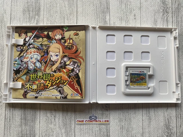 Nintendo 3DS Sekaiju to Fushigi no Dungeon & Unchaine Blades Exxiv from Japan 3