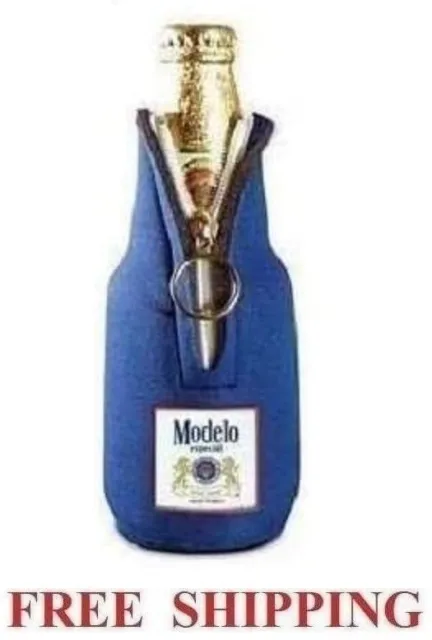 Modelo Especial 1 Unique Zip Up Bottle Koozie Coolie Coozie Huggie Corona New