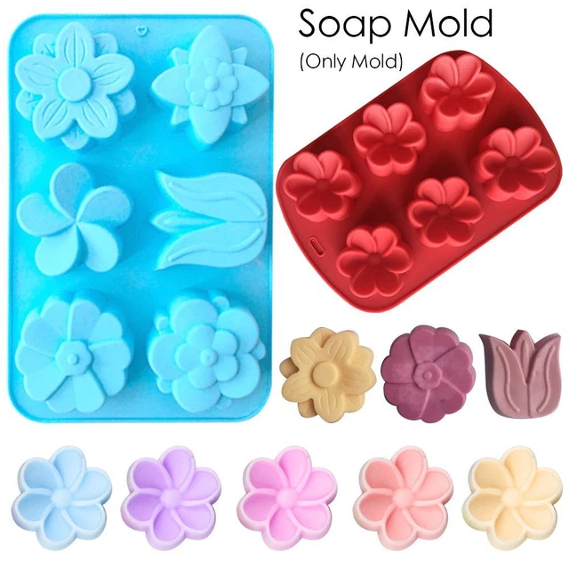 gâteau Moule de bonbon de pudding Fournitures de savons Moule de savon silicone