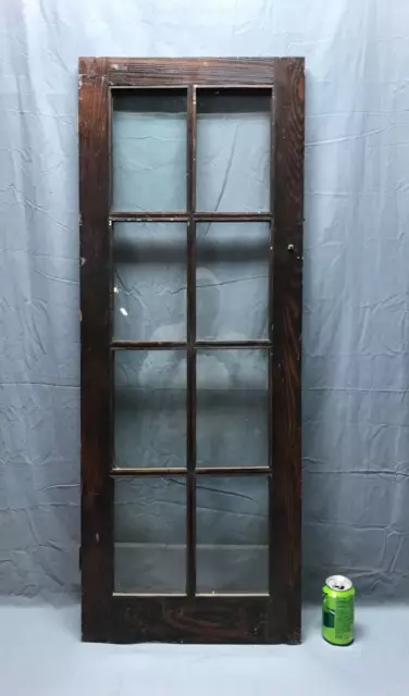 Antique Single 8 Lite Casement 18x47 Cabinet Cupboard Window Vintage 1862-22B 11