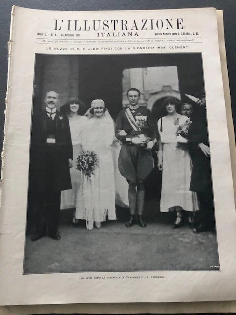 L'ILLUSTRAZIONE ITALIANA 17 Maggio 1936 Impero d'Italia Mussolini Savoia Tripoli EUR 22,00