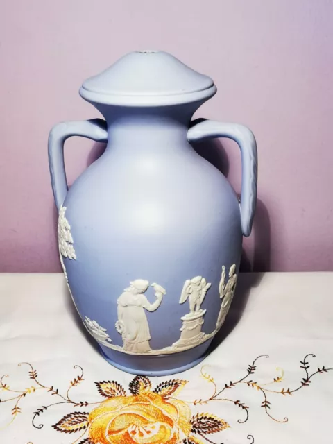 JASPER WARE blau weiß LICHT DUDSON HANLEY ENGLAND 1949