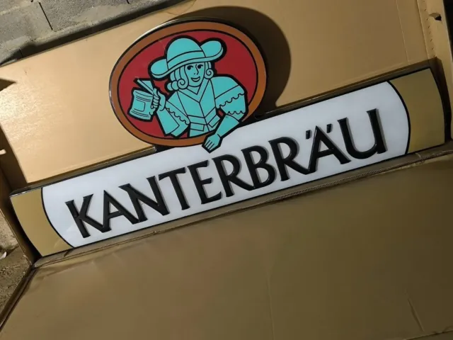 Enseigne lumineuse Kanterbräu - Grand format