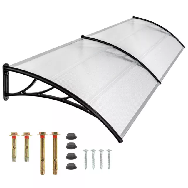Copertura porta 2 m parapioggia tenda da sole tettoia porta d'ingresso tettoia a cassone copertura!