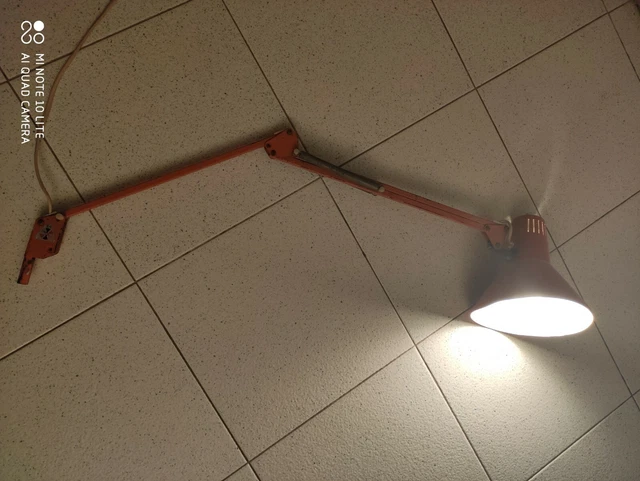 Lampe Architecte Twist T1 70's Vintage