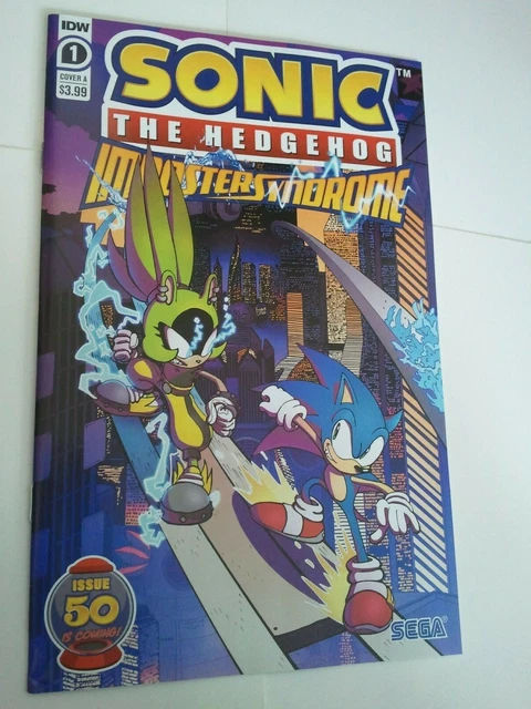 SONIC THE HEDGEHOG Imposter Syndrome # 1 NM Fonseca Cover A IDW Surge ...